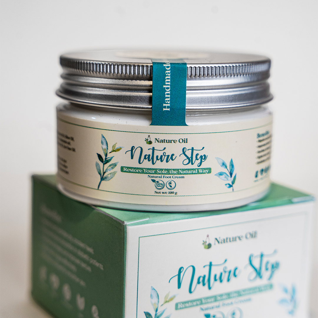 NatureStep – Natural Foot Cream for Dry and Cracked Skin