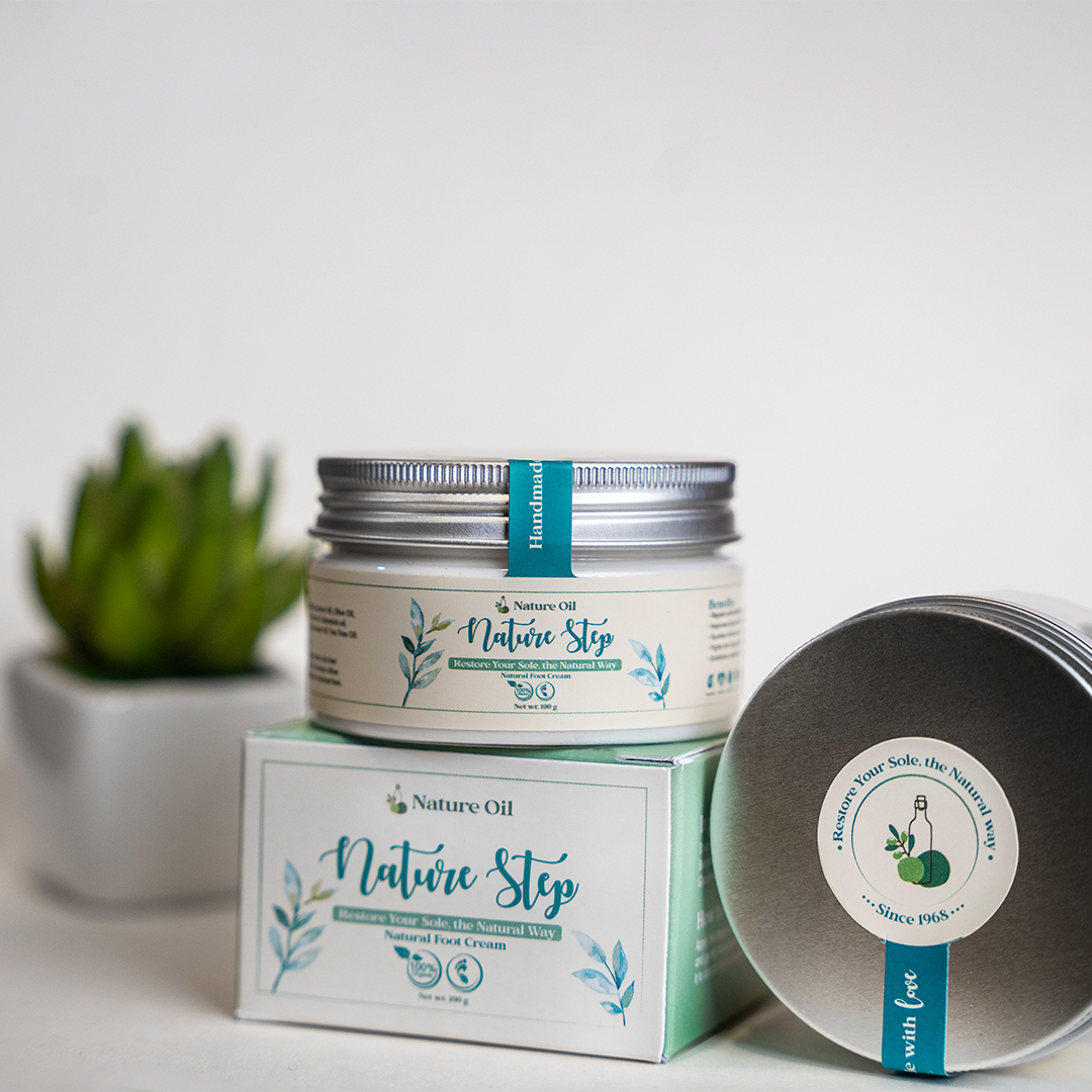 NatureStep – Natural Foot Cream for Dry and Cracked Skin