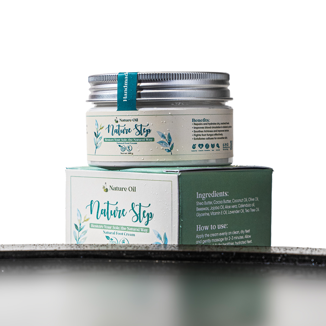 NatureStep – Natural Foot Cream for Dry and Cracked Skin
